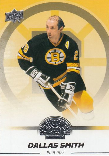 řadová karta DALLAS SMITH 23-24 UD Boston Bruins Centennial číslo 32
